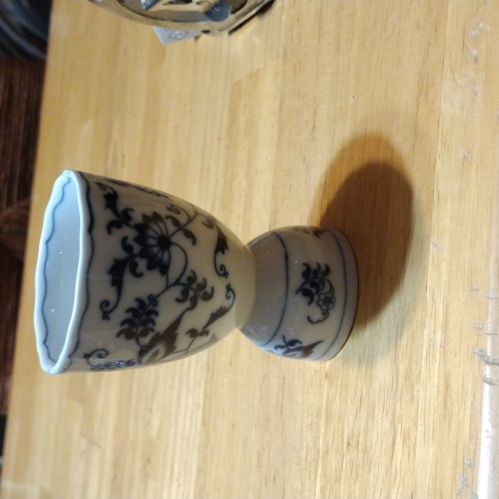 Danube ceramic Antique Japanese Egg Cup/Holder